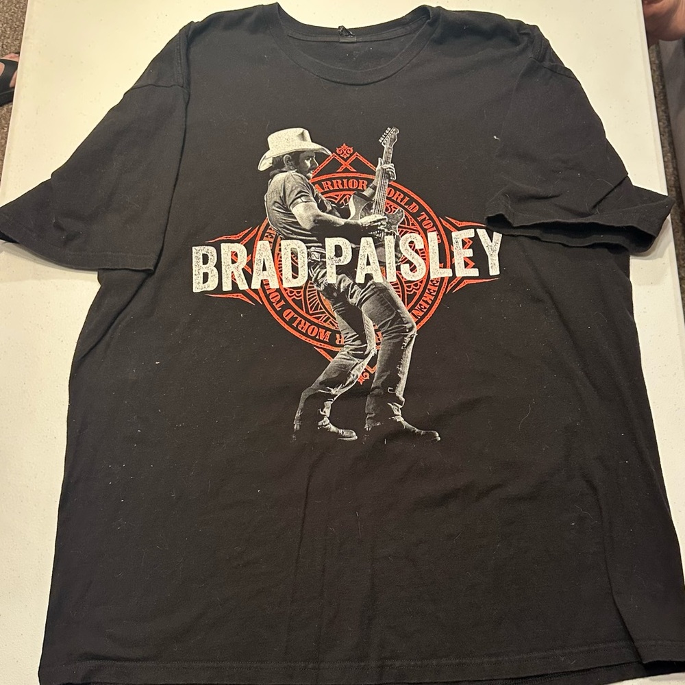 Brad Paisley Weekend Warrior Tour Black Short Sleeve Tee
